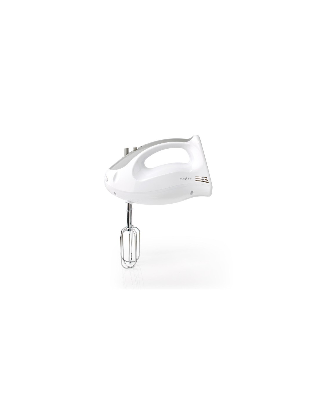 Nedis KAHM100CWT batidora Batidora de mano 200 W Gris, Blanco