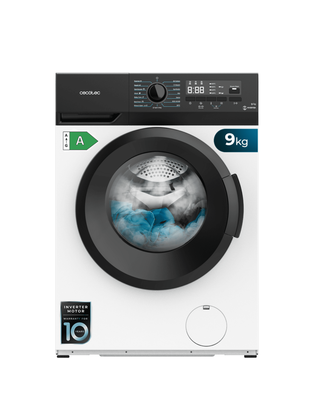 Lavadora Bolero DressCode 9300 Inverter A