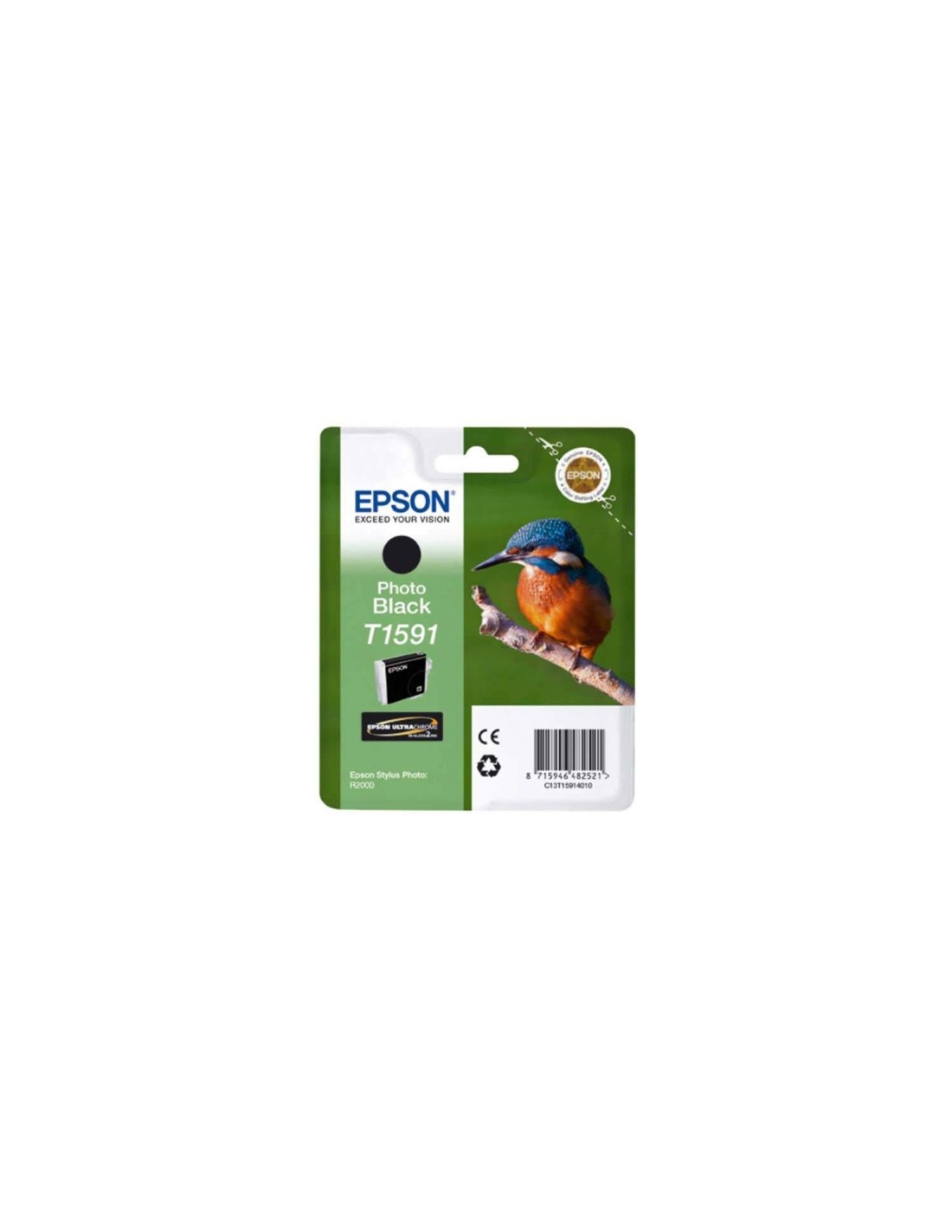 CARTUCHO EPSON T1591 FOTO NEGRO C13T15914010