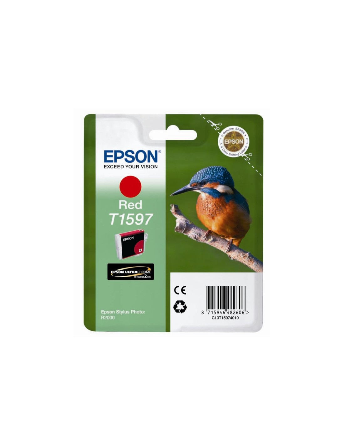 CARTUCHO EPSON T1597 ROJO C13T15974010