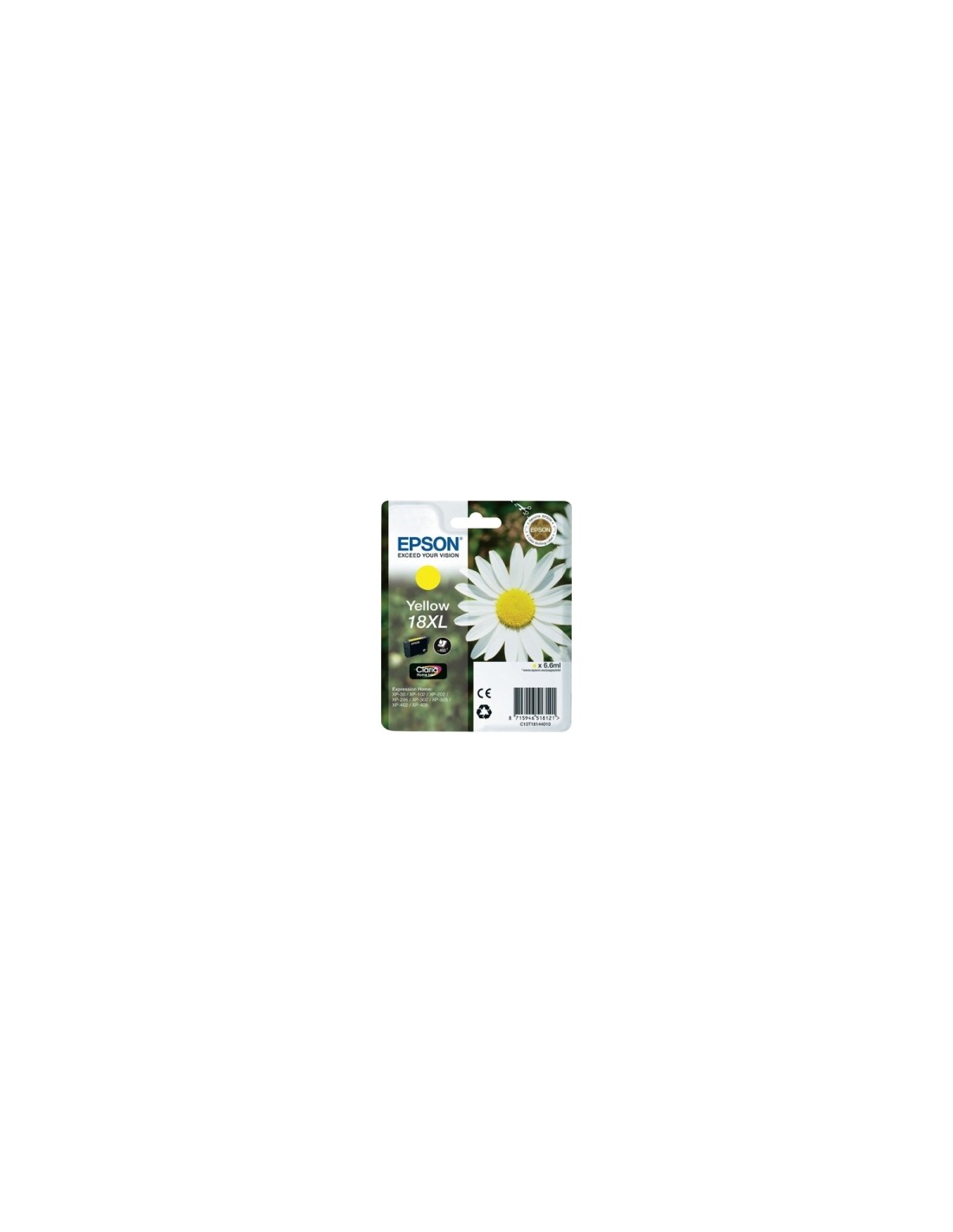 CARTUCHO EPSON 18XL AMARILLO C13T18144012