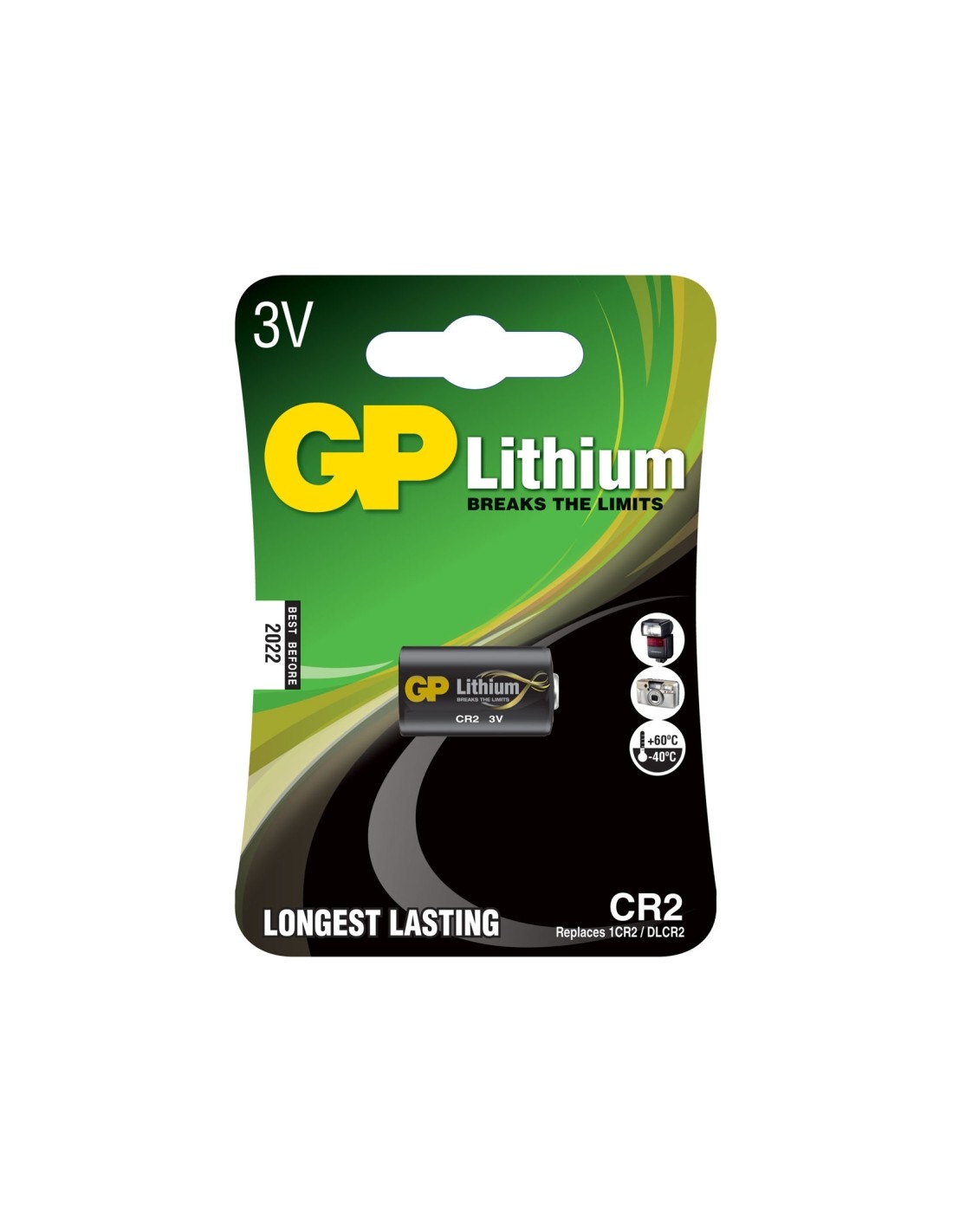 GP Batteries Lithium CR-2 Batería de un solo uso CR2 Ión de litio