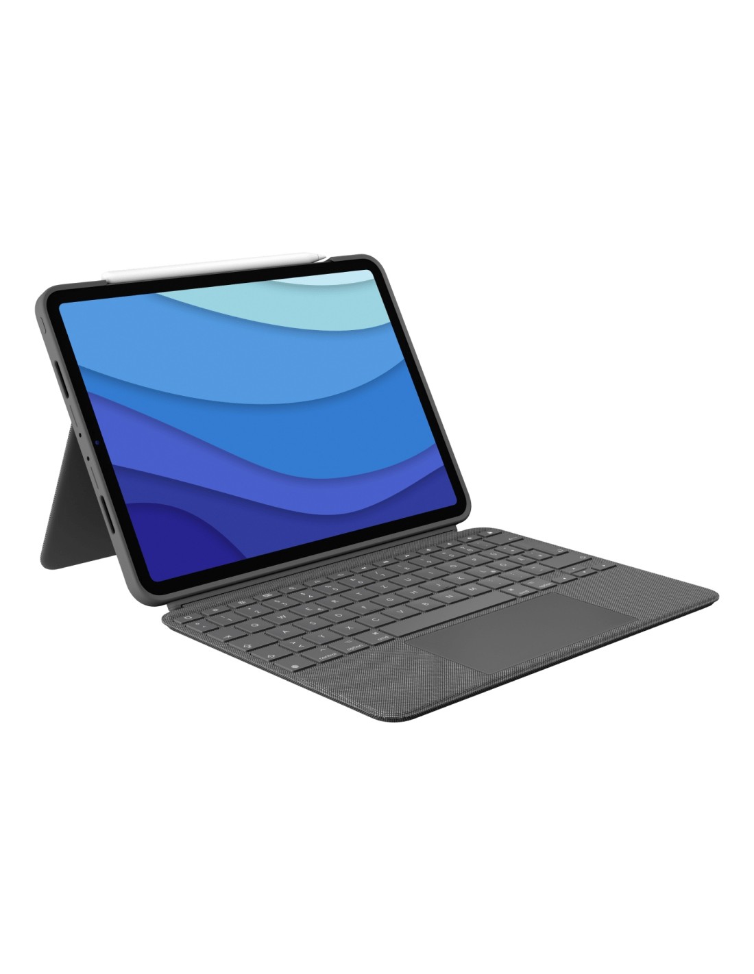 Logitech 920-010142 teclado para móvil QWERTZ Alemán Smart Connector Gris