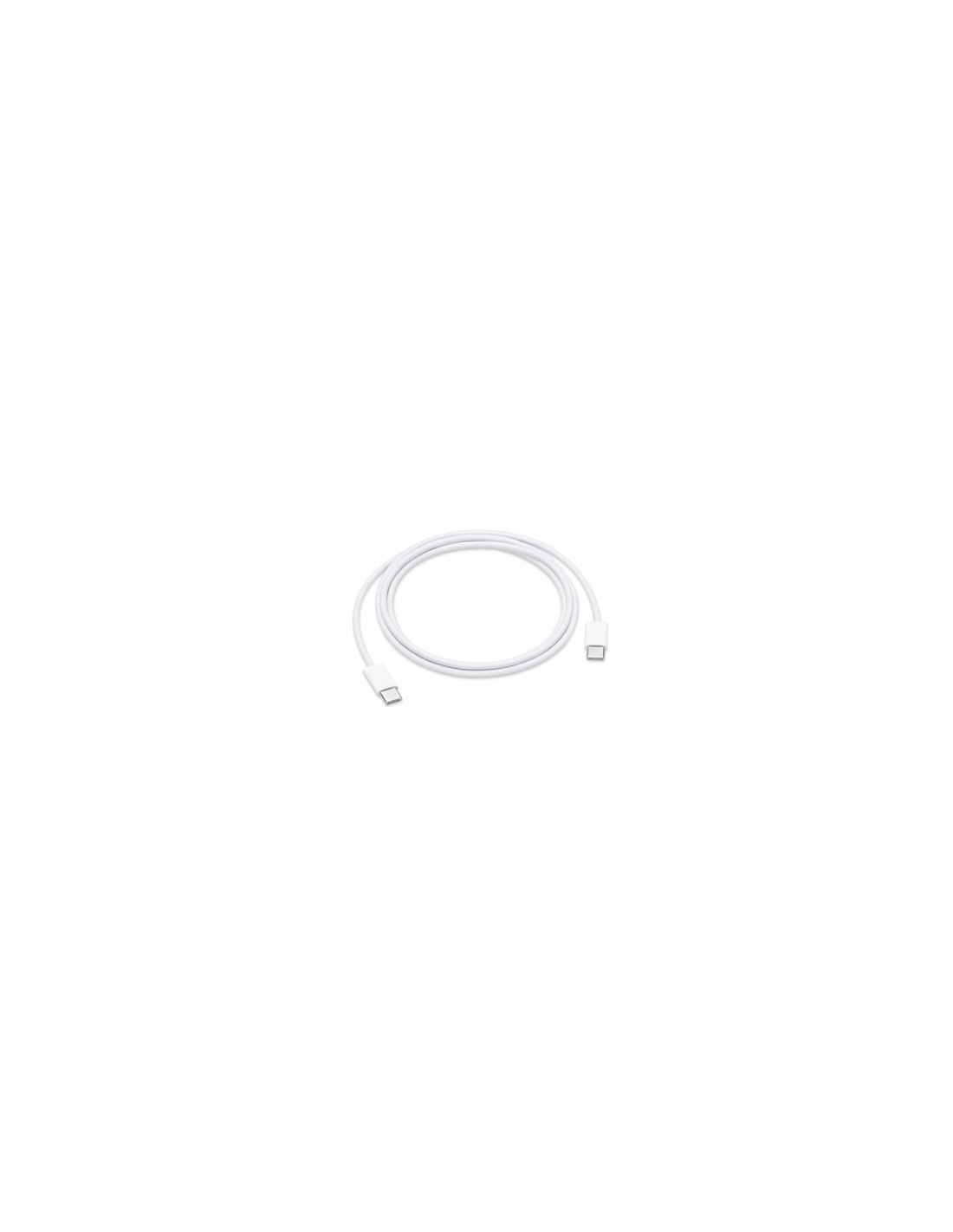 CABLE DE CARGA APPLE USB-C M A USB-C M 1M BLANCO MUF72ZM/A