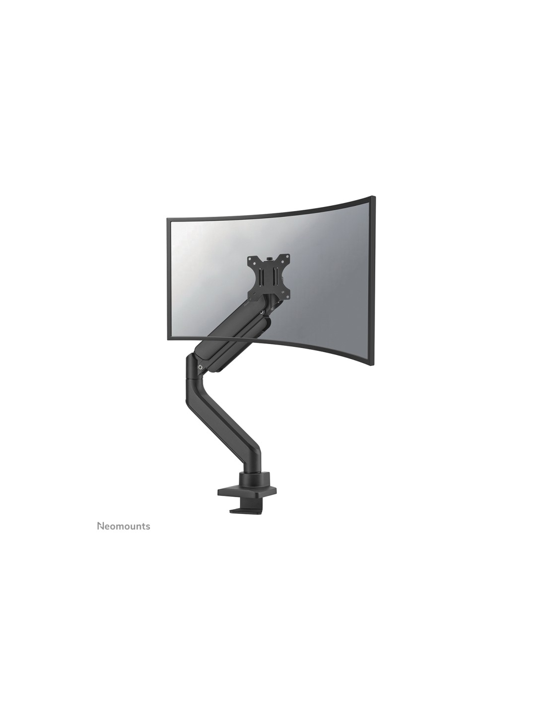 Neomounts soporte de escritorio para pantallas curvas ultra anchas
