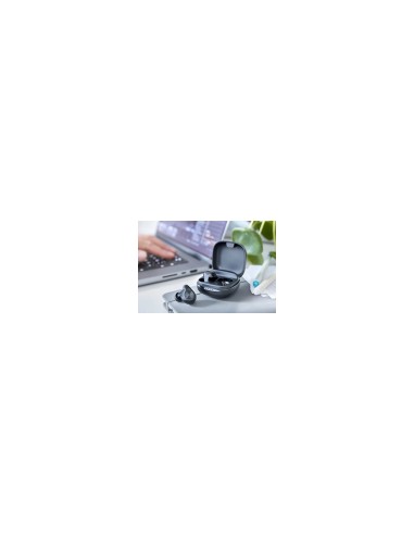 Intenso T200 Auriculares Inalámbrico Dentro de oído Llamadas/Música USB Tipo C Bluetooth Negro
