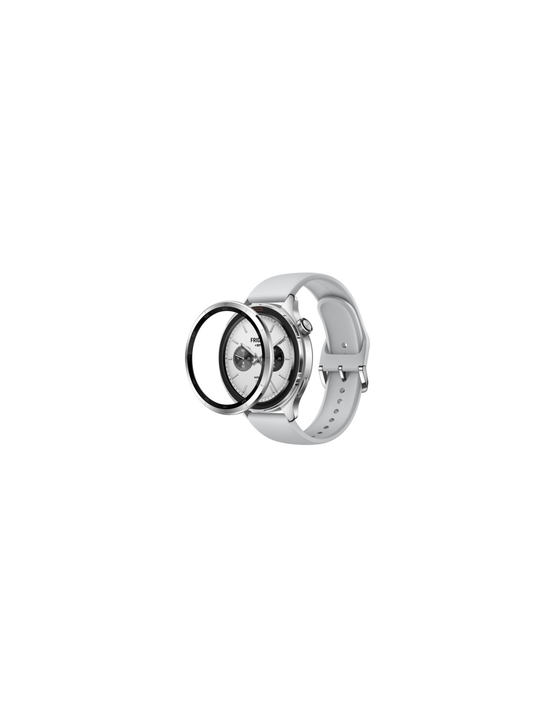 Xiaomi S4 3,63 cm (1.43") AMOLED Digital 466 x 466 Pixeles Pantalla táctil Plata