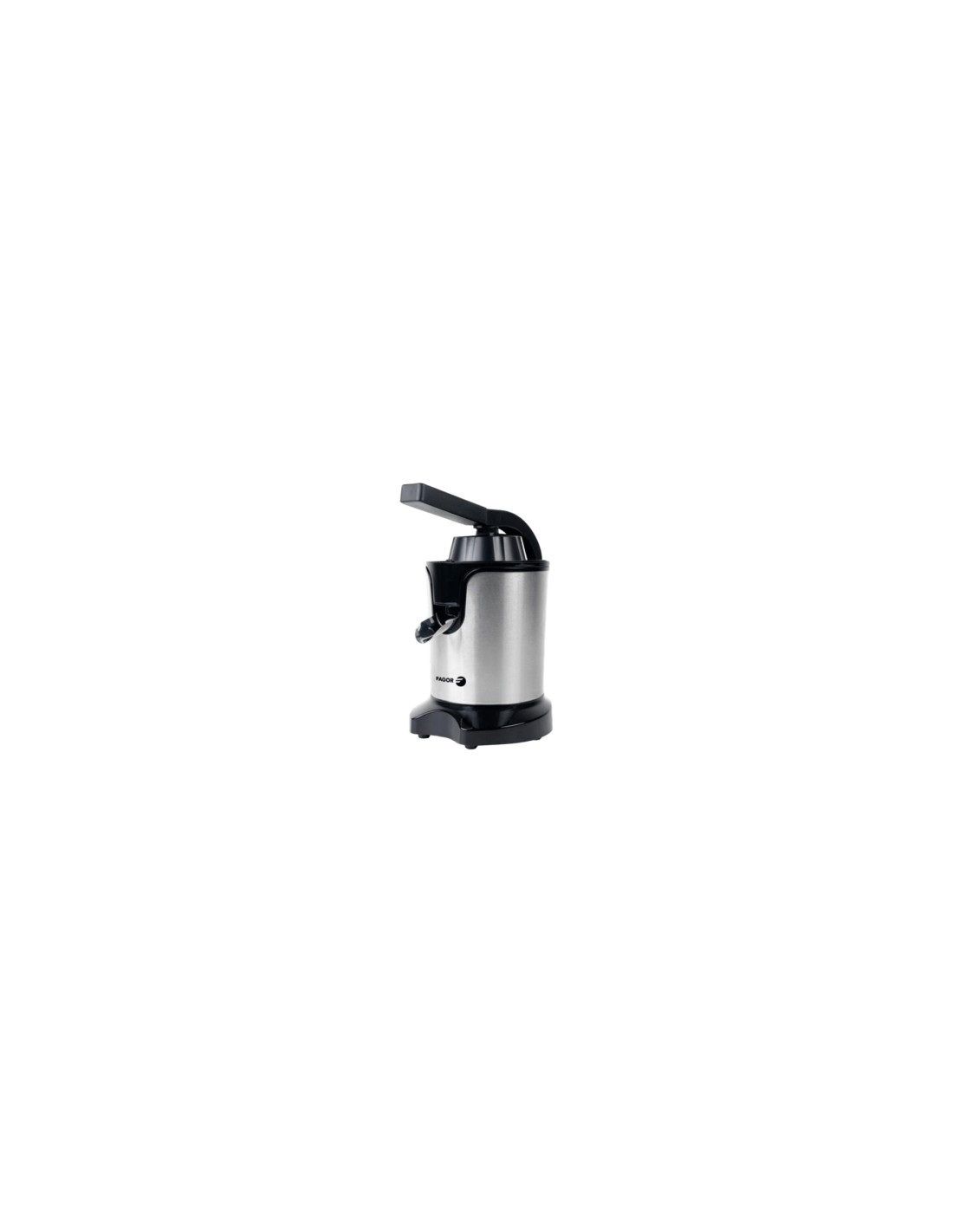 Fagor Zumux Force prensa de cítricos eléctricos 0,35 L 600 W Negro, Acero satinado