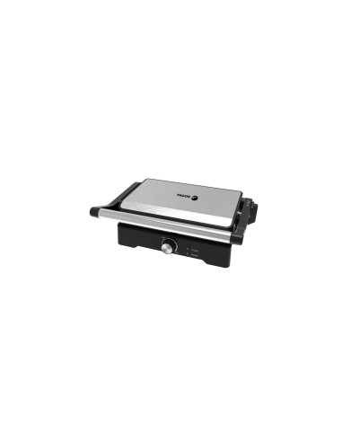 Fagor Roast Grill sandwichera 1200 W Negro, Acero inoxidable