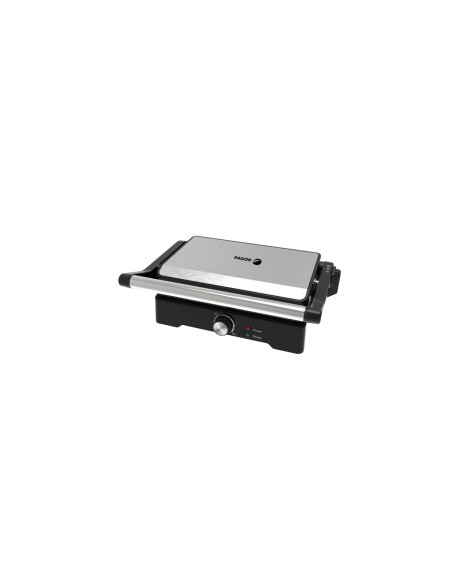 Fagor Roast Grill sandwichera 1200 W Negro, Acero inoxidable