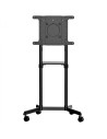 StarTech.com - Soporte Rodante VESA para TV de 37 a 70 Pulgadas (70kg) - Base para Televisor con Estante - con Giro e Inclinació