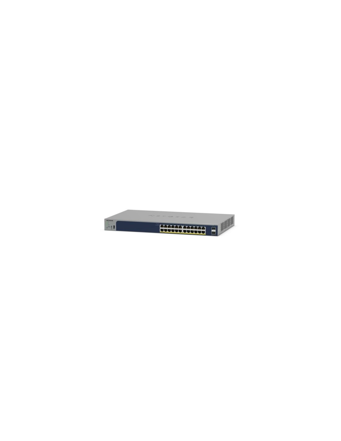 NETGEAR GS724TPv3 Gestionado L2 Gigabit Ethernet (10/100/1000) Energía sobre Ethernet (PoE) Gris