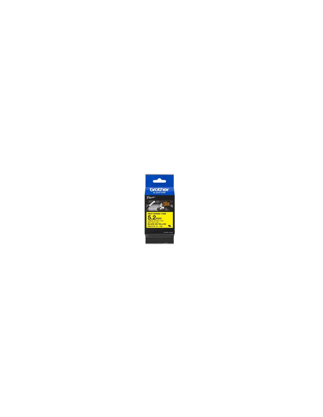 Brother HSE611E cinta para impresora Negro