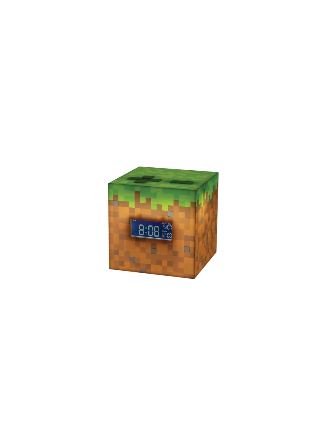 Paladone PP6733MCF despertador Reloj despertador digital Marrón, Verde