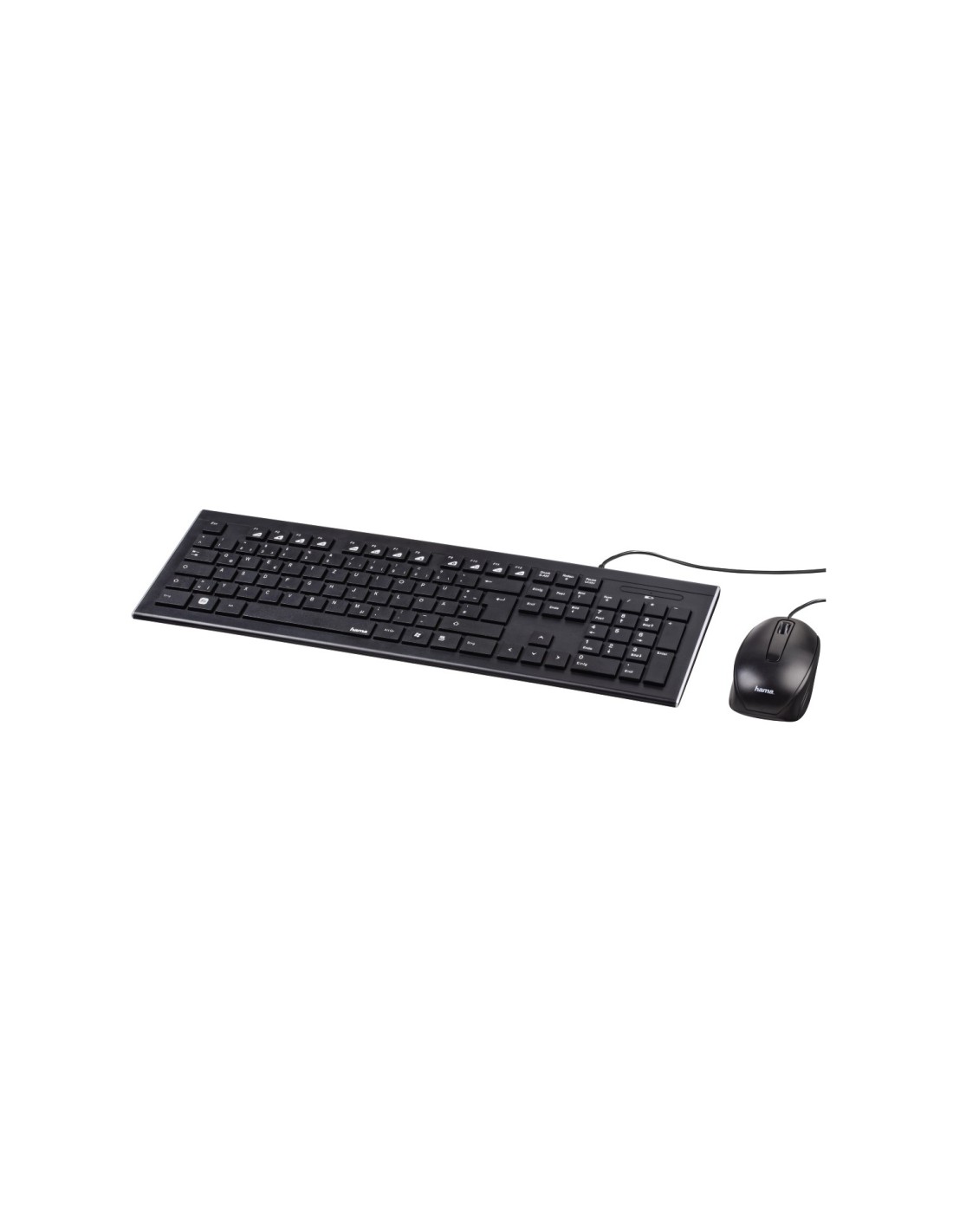 Hama Kit teclado y ratón con cable Cortino ESP
