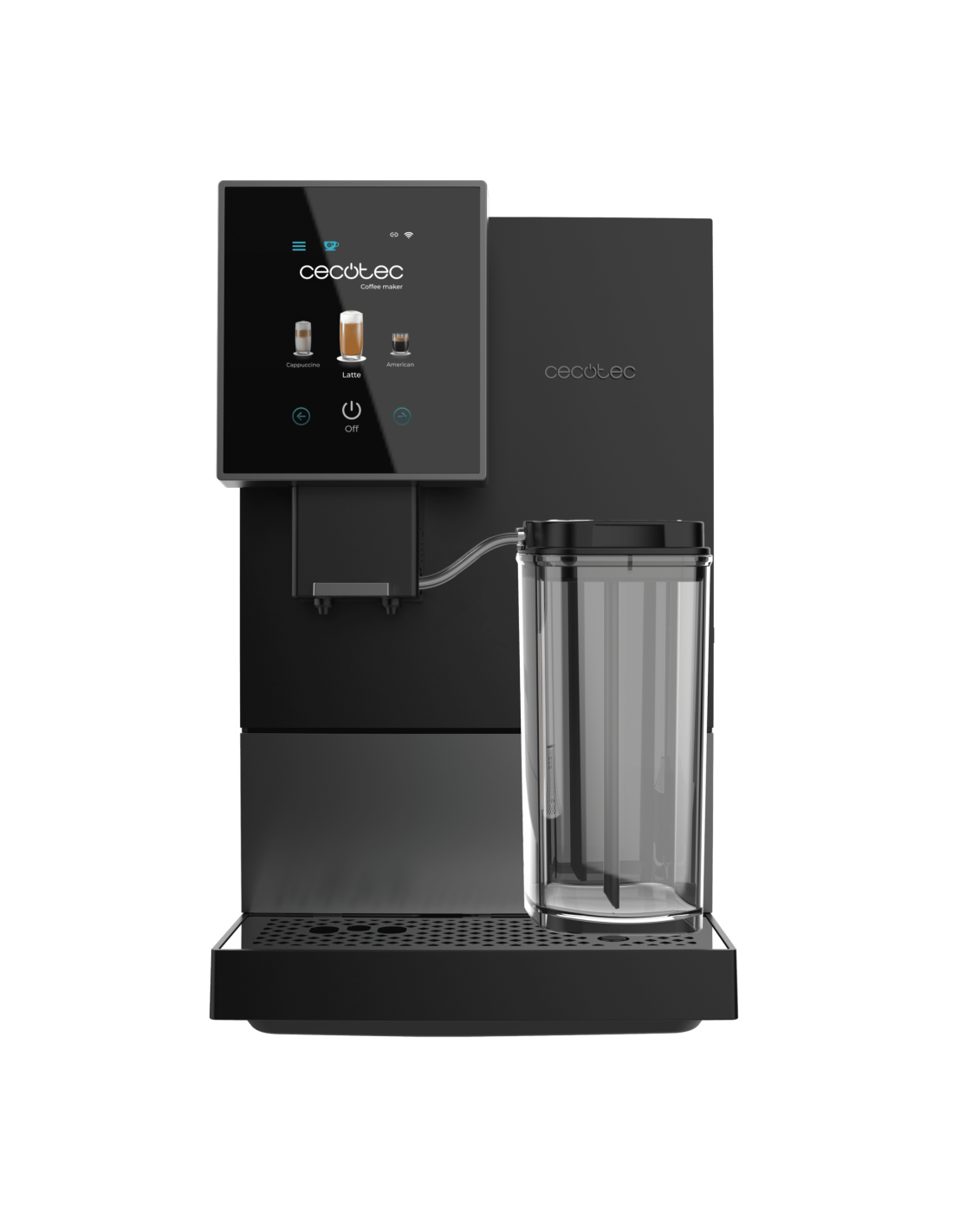 Cremmaet Compactccino Connected Black Silver