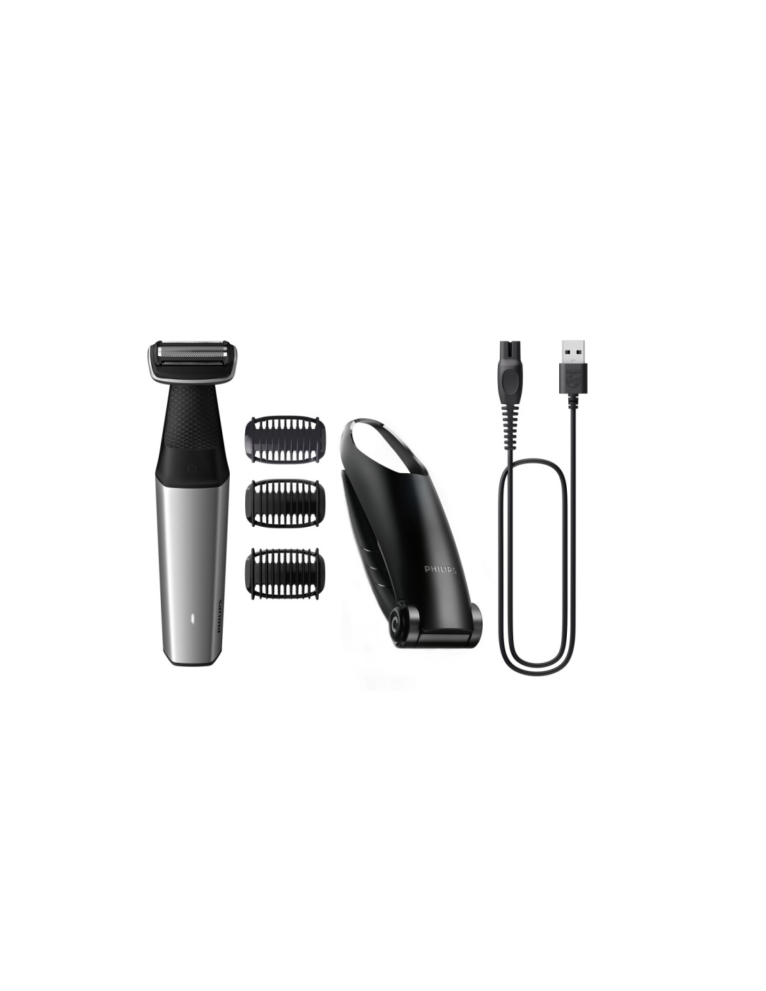 Philips BODYGROOM Series 5000 BG5021/15 Recortador corporal e íntimo impermeable