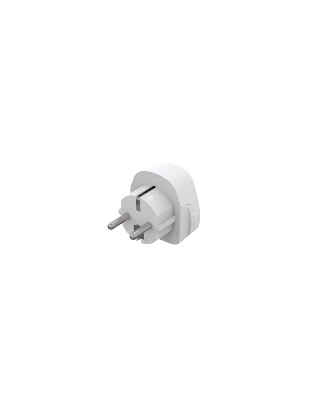 Celly TRAVELADAPTER adaptador de enchufe eléctrico Tipo F Universal Blanco