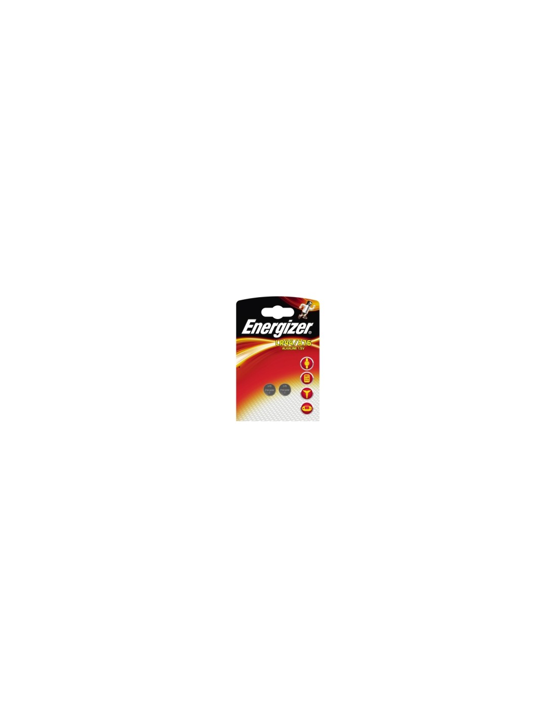 BLISTER 2 PILAS ENERGIZER DE BOTON MODELO A76 LR44 639317