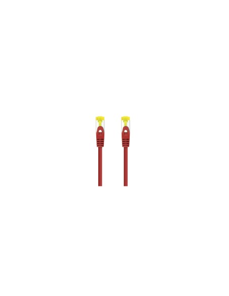 Nanocable Cable de red latiguillo RJ45 LSZH Cat.6A SFTP AWG26, Rojo, 0.5m