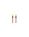 Nanocable Cable de red latiguillo RJ45 LSZH Cat.6A SFTP AWG26, Rojo, 0.5m