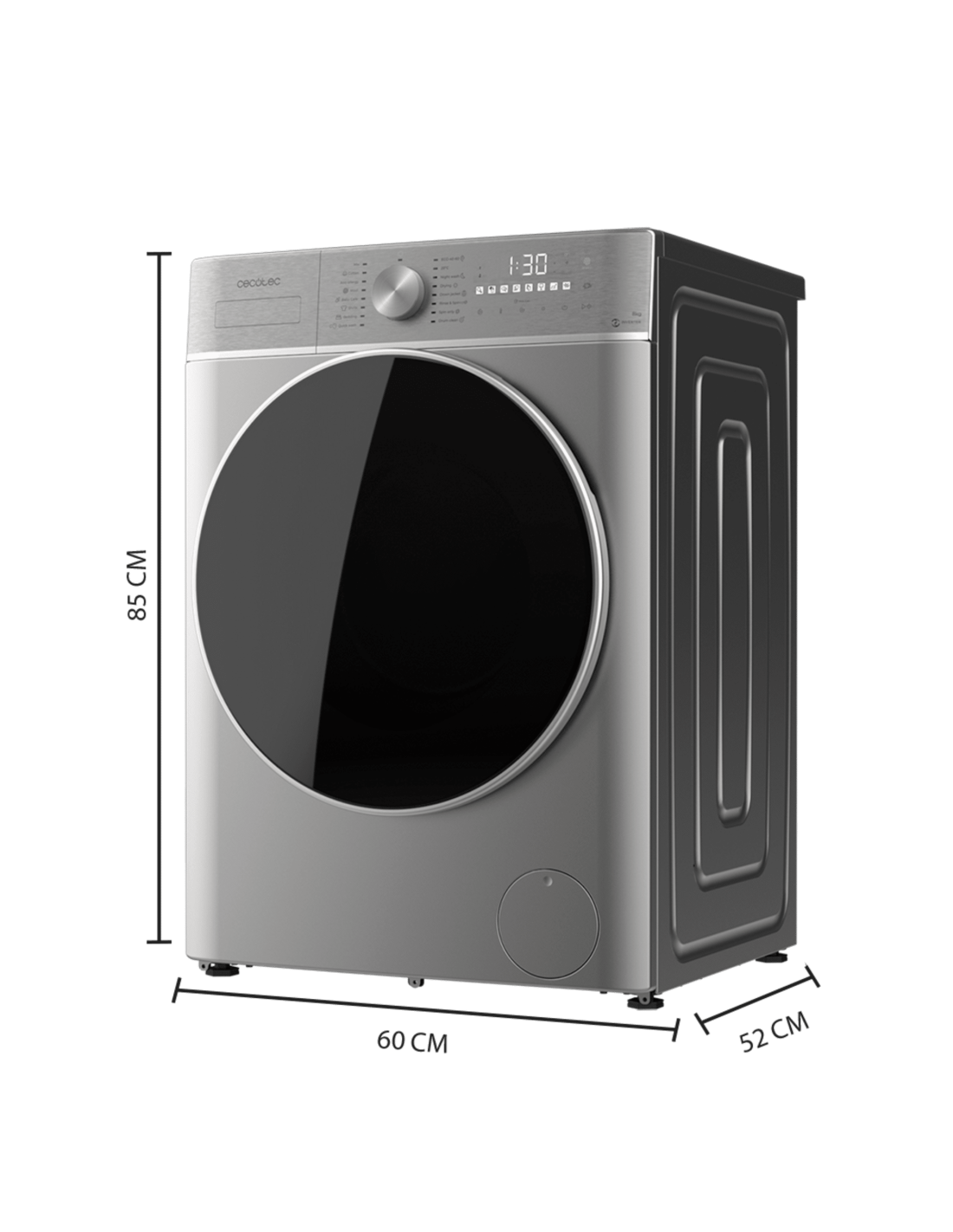 Lavadora secadora Bolero Wash&Dry 8580 Inverter Steel B