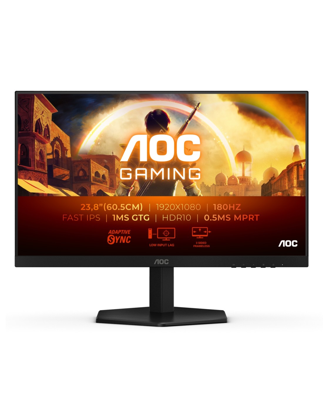 AOC G4 24G42E pantalla para PC 61 cm (24") 1920 x 1080 Pixeles Full HD LCD Negro
