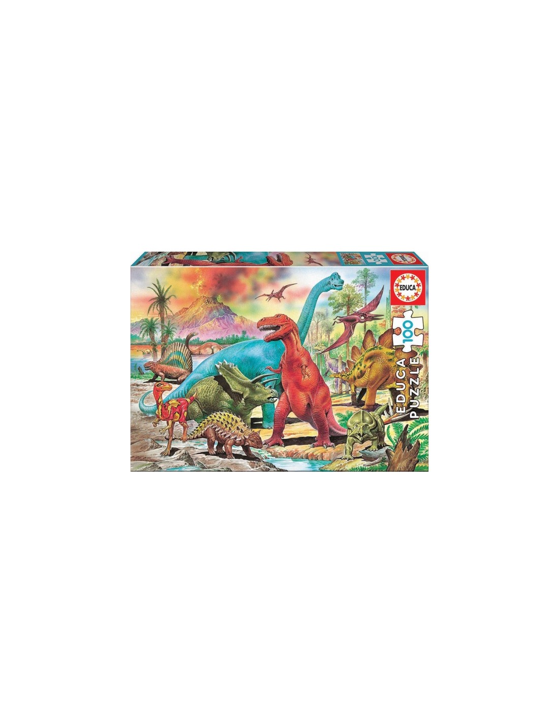 Educa 13179 puzzle Puzzle rompecabezas 100 pieza(s) Dinosaurios