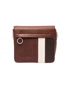 BANDOLERA SMILE URBAN NOMAD INDIANA PARA CAMARA MARRON BLANCO 111653540199
