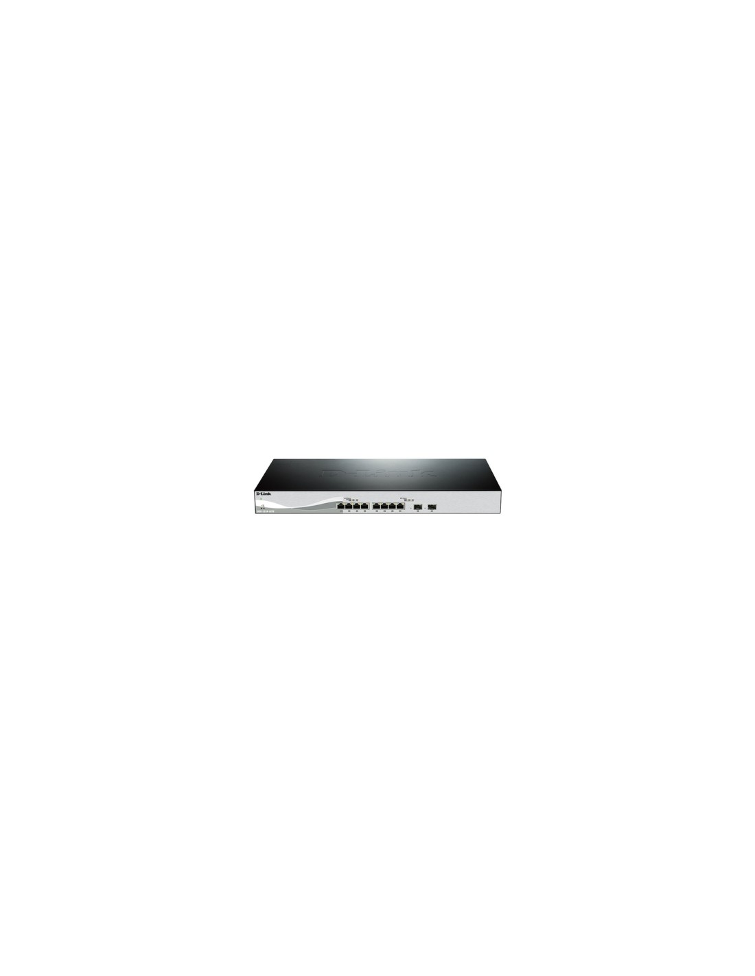 D-Link DXS-1210-10TS Gestionado L2/L3 10G Ethernet (100/1000/10000) 1U Negro, Plata