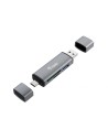 Equip 245460 lector de tarjeta USB 3.2 Gen 1 (3.1 Gen 1) Type-A/Type-C Gris
