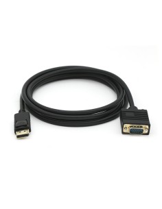 Equip 119338 adaptador de cable de vídeo 2 m VGA (D-Sub) DisplayPort Negro