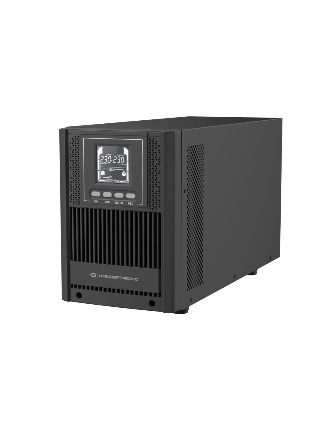 Conceptronic ZEUS52ES2K sistema de alimentación ininterrumpida (UPS) Doble conversión (en línea) 2 kVA 1800 W 4 salidas AC