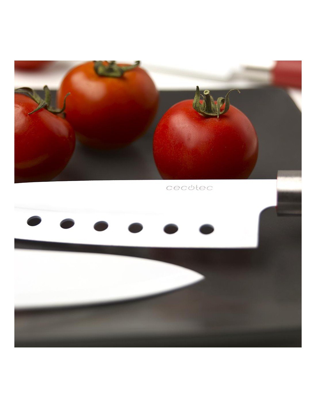 Set 4 cuchillos santoku con recubrimiento ceramico