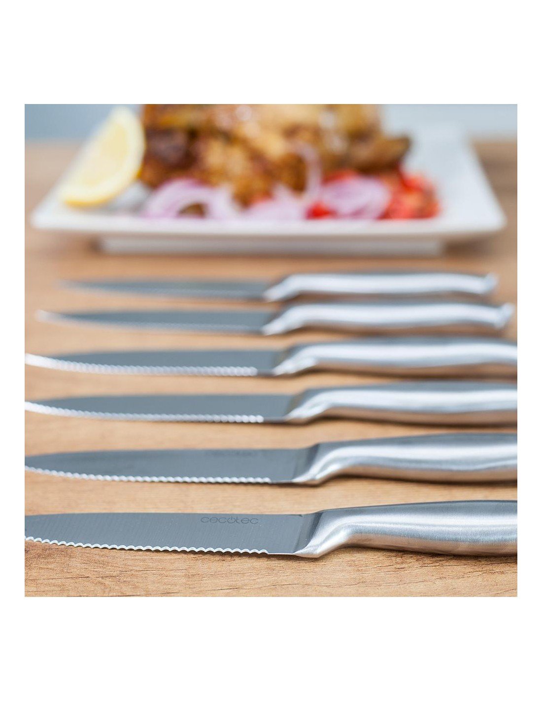 Set de cuchillos de carne