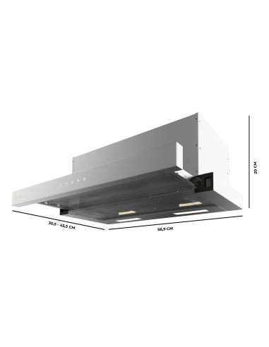 Bolero Flux TLT 604000 Inox A+++