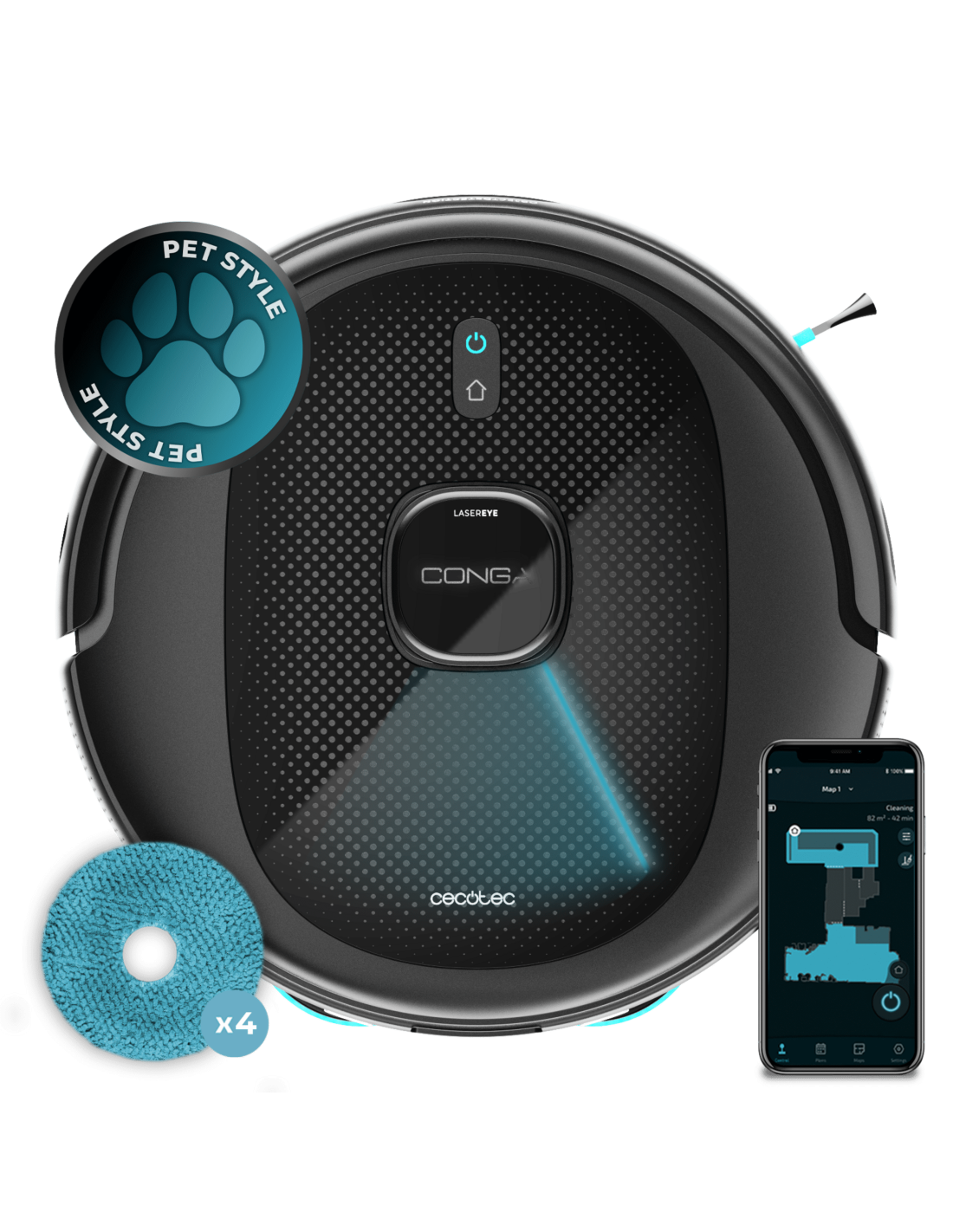 Conga 9590 Spin Revolution Ultra Power