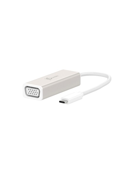 j5create JCA111 Adaptador gráfico USB 1920 x 1080 Pixeles Aluminio,