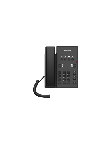 Fanvil H1 teléfono IP Negro 2 líneas