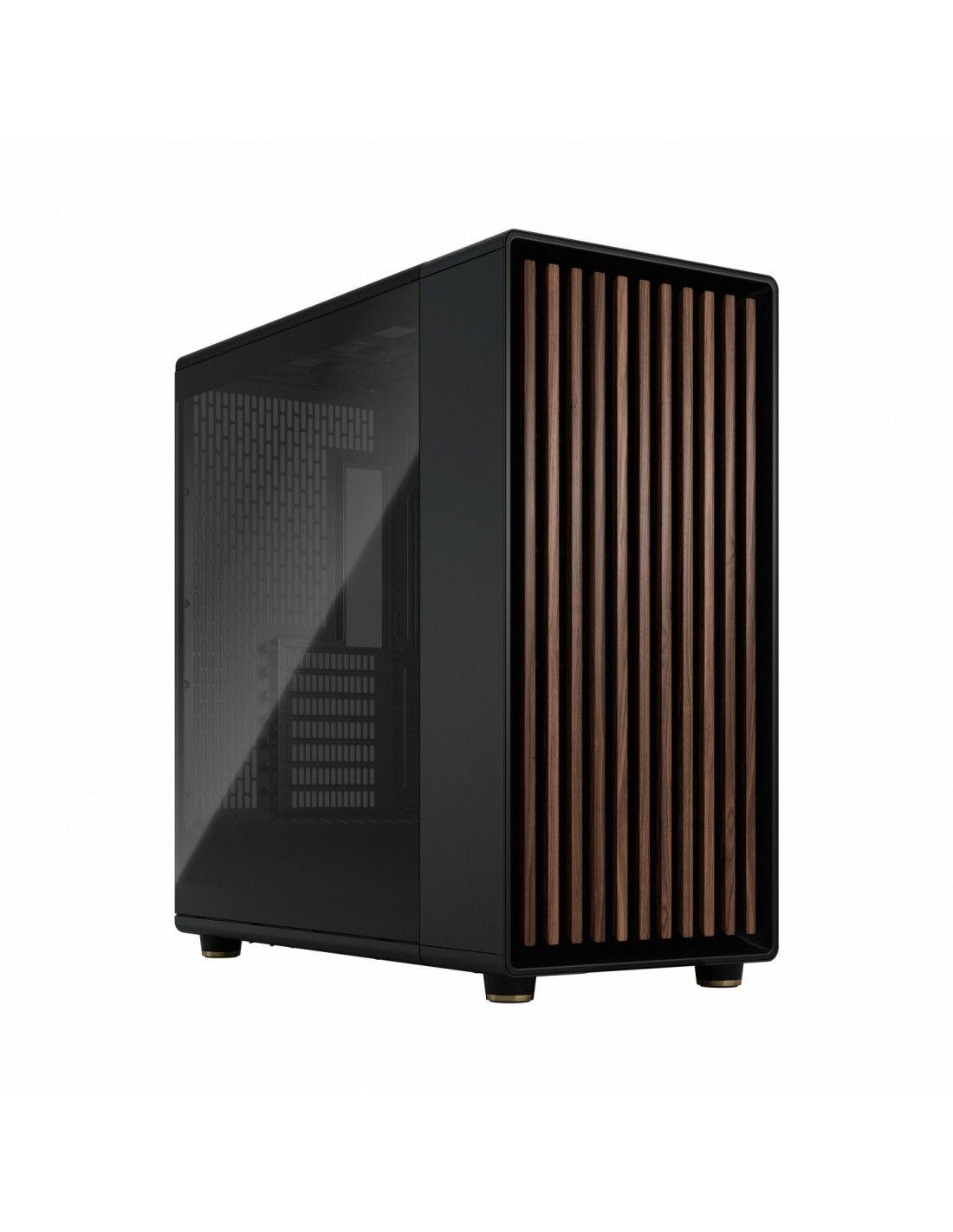 Fractal Design FD-C-NOR1X-02 carcasa de ordenador Midi Tower Negro, Carbón vegetal