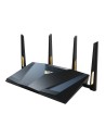 ASUS RT-BE88U router inalámbrico 10 Gigabit Ethernet Doble banda (2,4 GHz / 5 GHz) Negro, Gris
