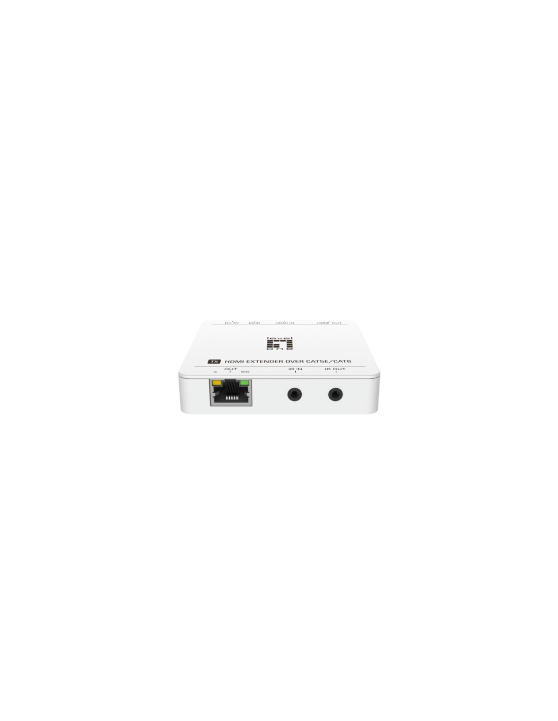 LevelOne HVE-9007 extensor audio/video Transmisor y receptor de señales AV Blanco
