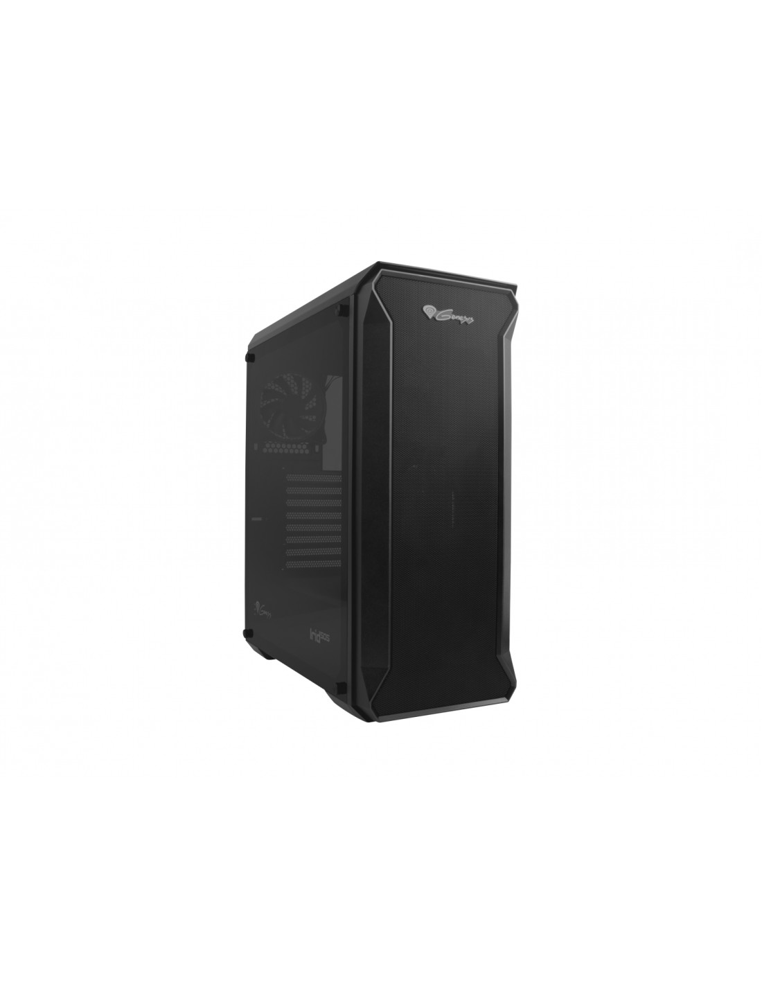 Genesis irid 505 caja torre midi tower negro