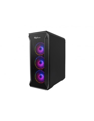 GENESIS Irid 505 ARGB Midi Tower Negro, Transparente