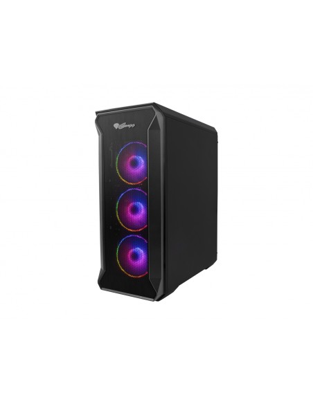 GENESIS Irid 505 ARGB Midi Tower Negro, Transparente