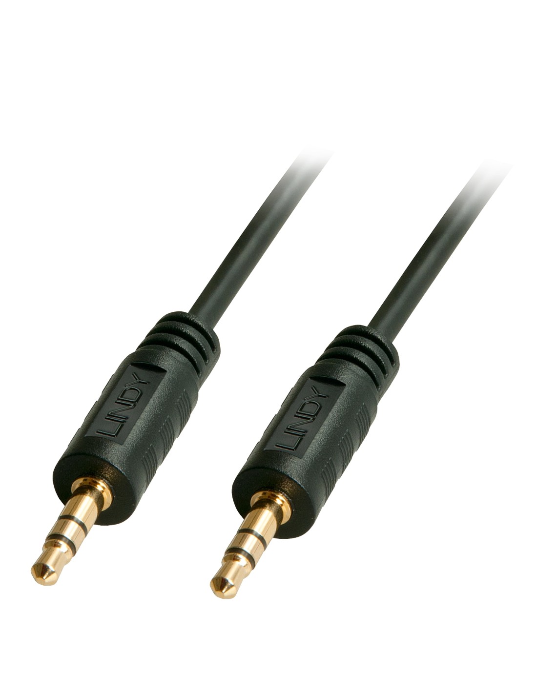 Lindy 35642 cable de audio 2 m 3,5mm Negro