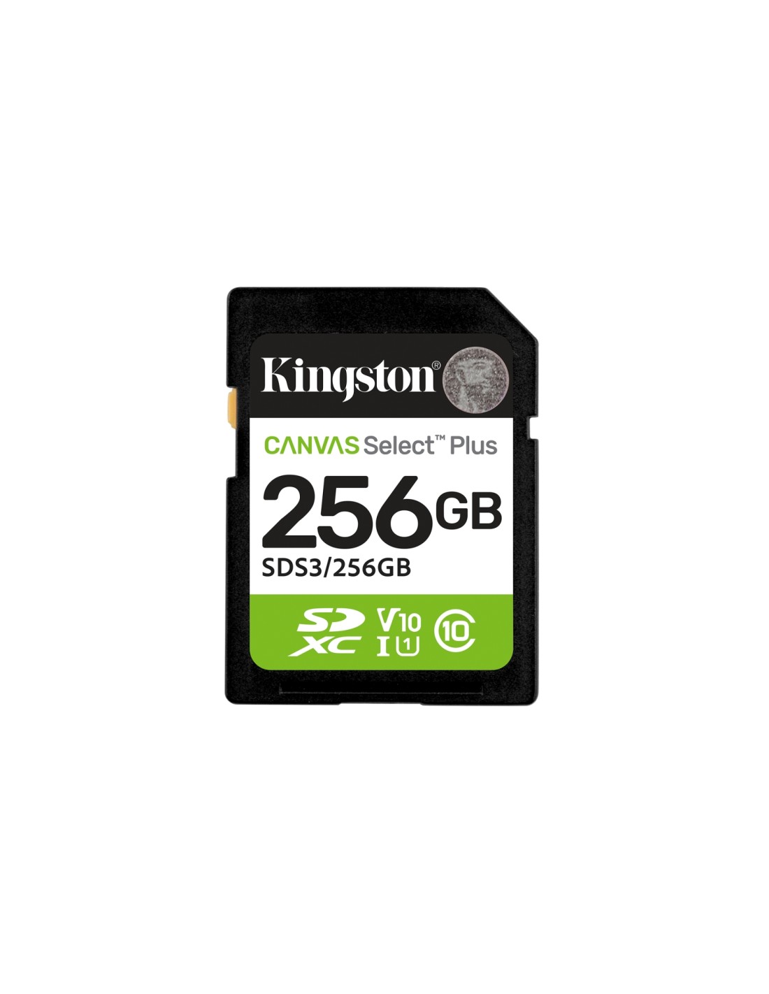 Kingston Technology 256 GB SDXC Canvas Select Plus Gen3 150 MB/s C10 UHS-I U1 V10