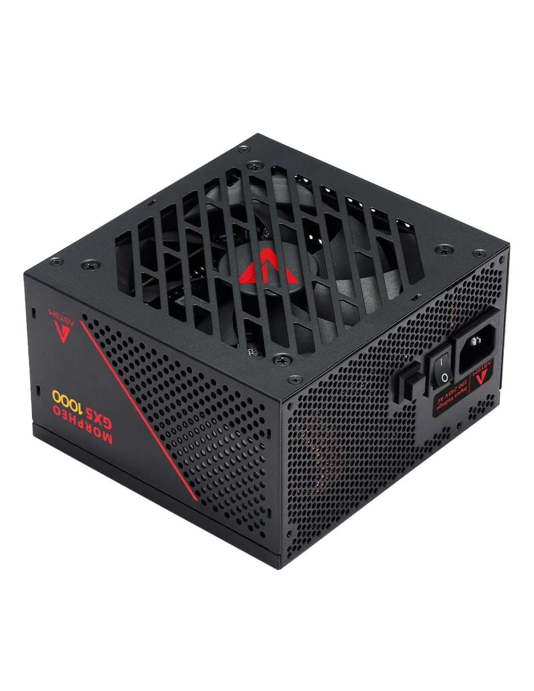 ABYSM Morpheo GX5 1000W unidad de fuente de alimentación 20+4 pin ATX ATX Negro, Rojo