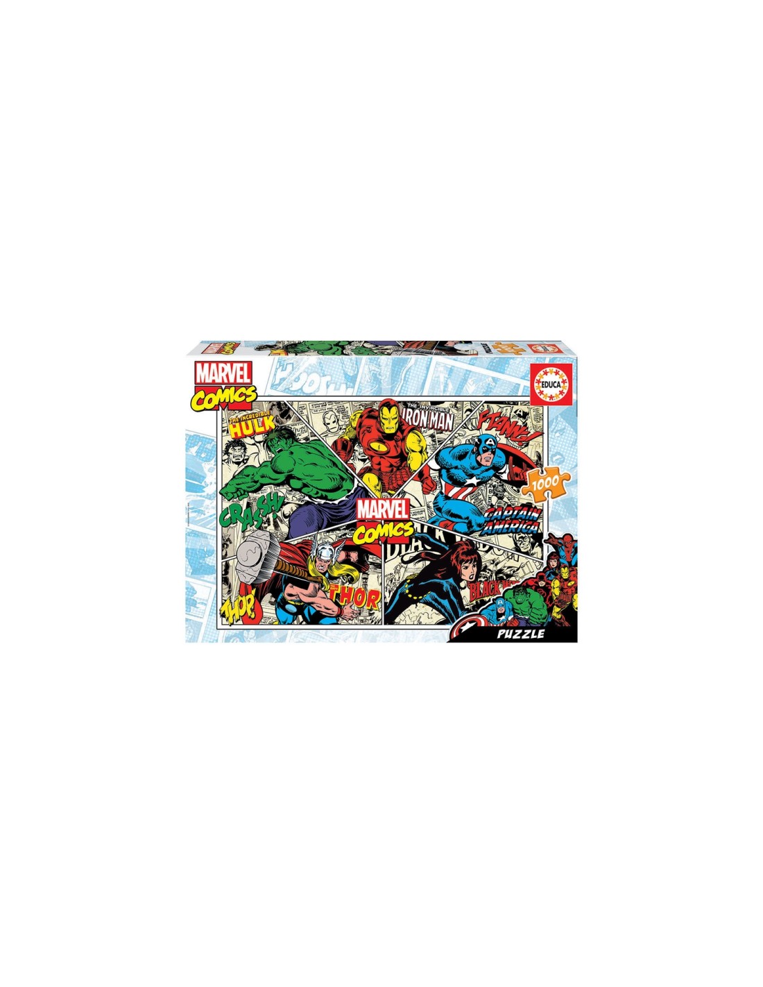 Educa Marvel Comics Puzzle rompecabezas 1000 pieza(s) Cómics