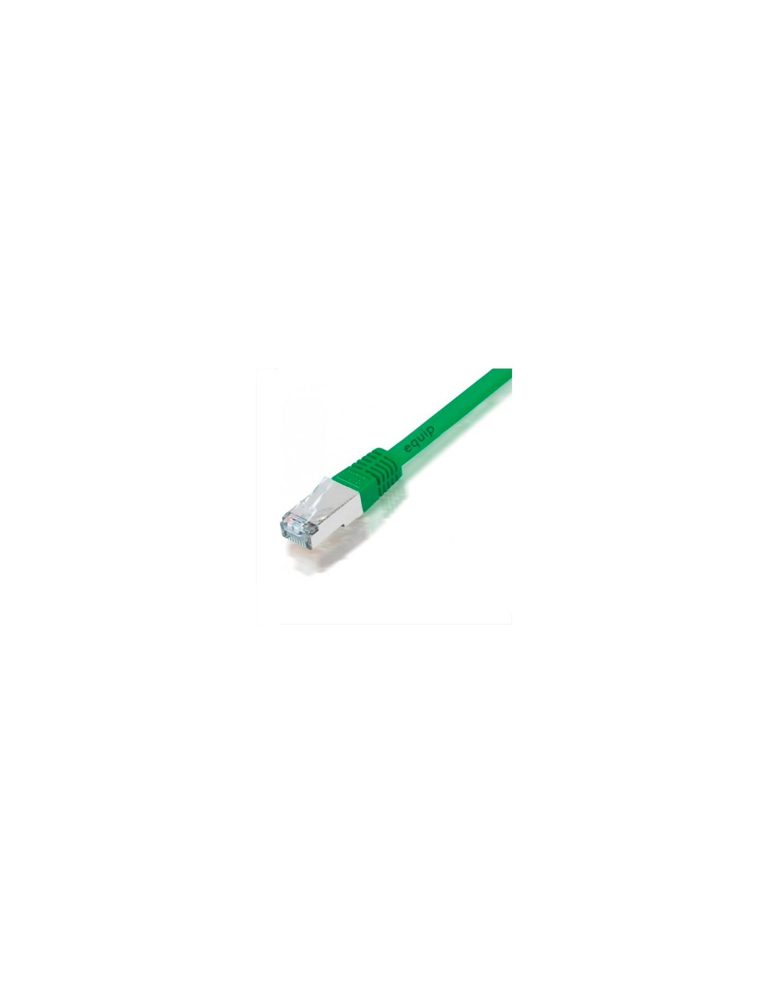 LATIGUILLO RJ45 UTP CAT-5E 1MT EQUIP VERDE IGG310779